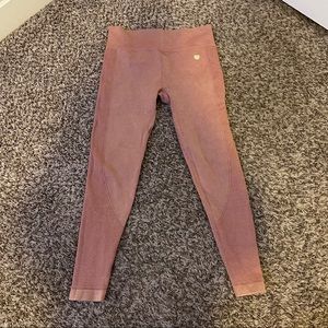 Pink High Rise Leggings